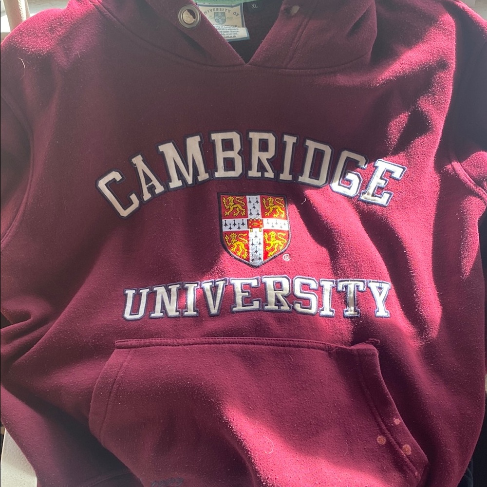 University of Cambridge hoodie